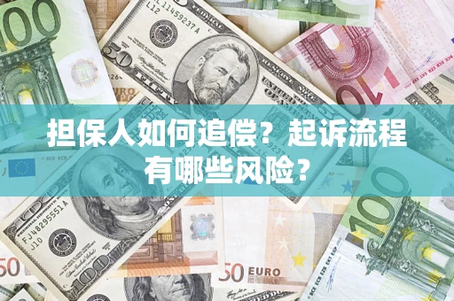 北京担保人如何追偿？起诉流程有哪些风险？