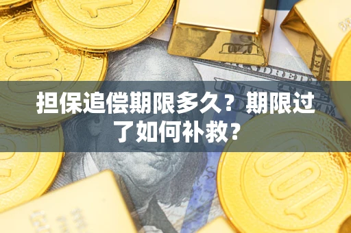 北京担保追偿期限多久？期限过了如何补救？
