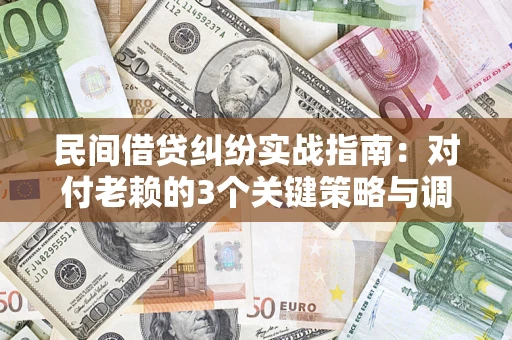 北京民间借贷纠纷实战指南：对付老赖的3个关键策略与调解盲区解析