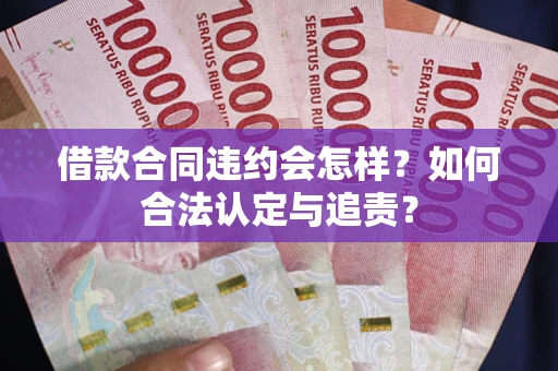北京借款合同违约会怎样？如何合法认定与追责？